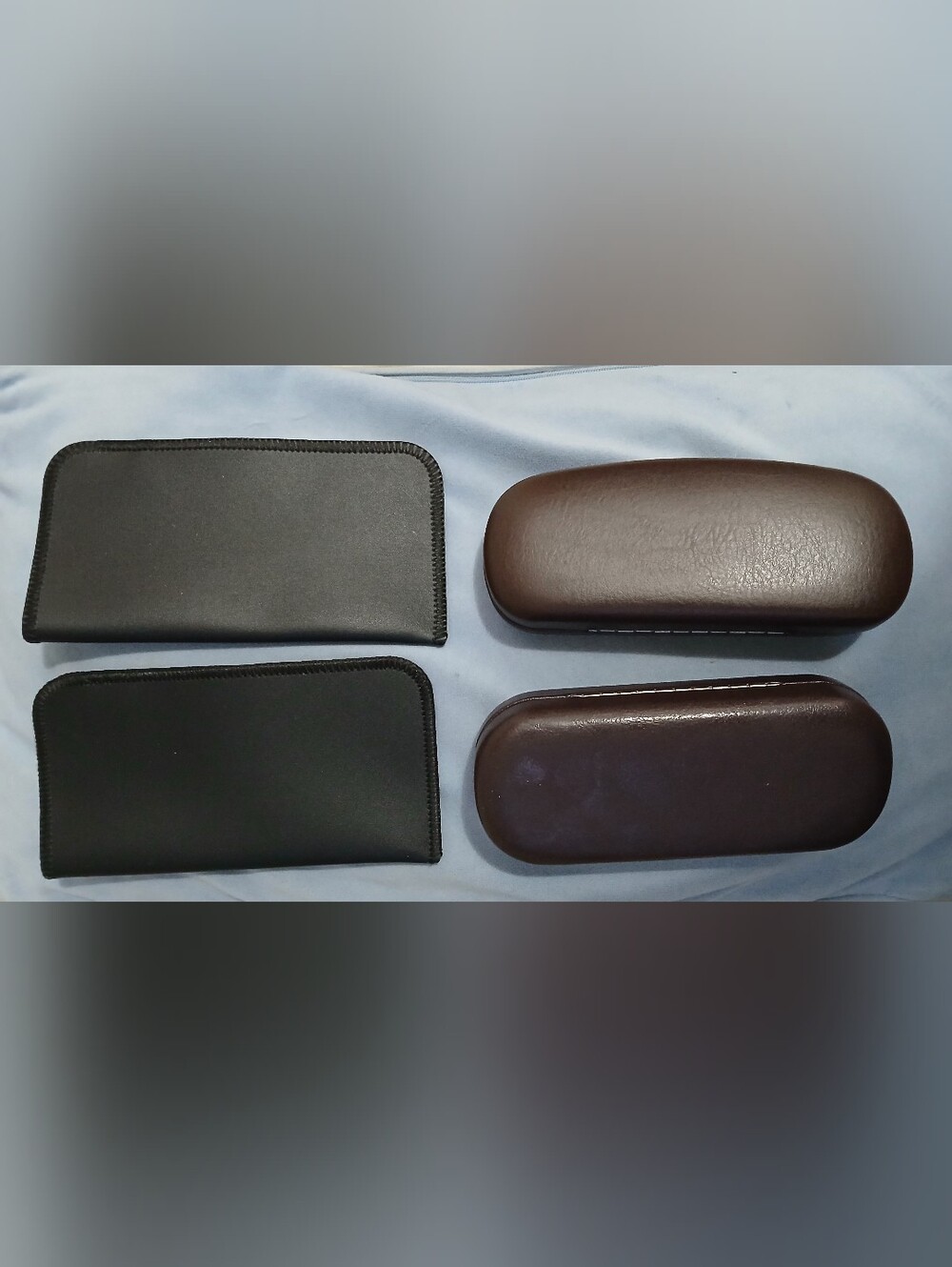 Black Eyewear Cases - Set of 4. Like New.